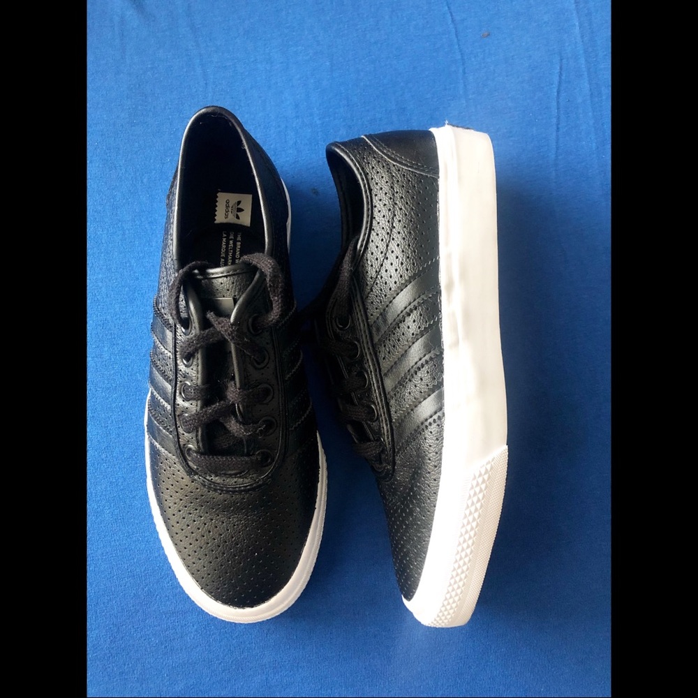 Adidas leather